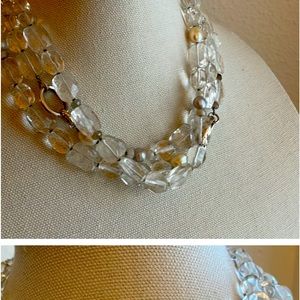 Silpada Quartz Necklace & Matching Bracelet